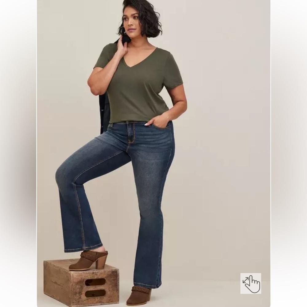 Torrid Luxe Slim Boot Jean